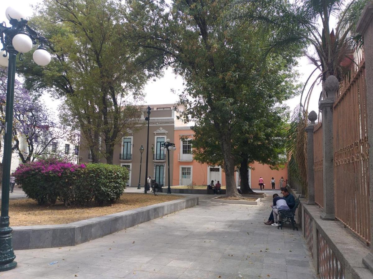Hostal Azul Puebla Centro Historico Buitenkant foto