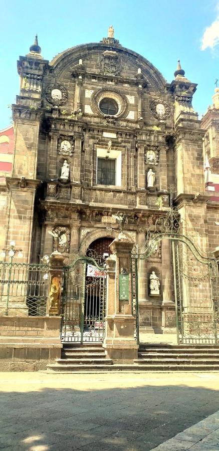 Hostal Azul Puebla Centro Historico Buitenkant foto