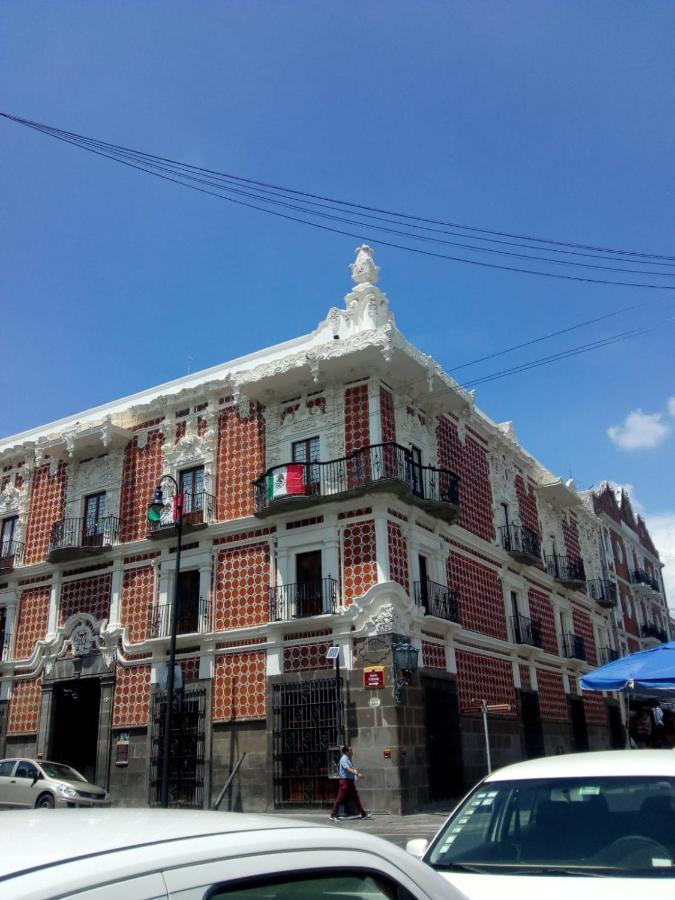 Hostal Azul Puebla Centro Historico Buitenkant foto