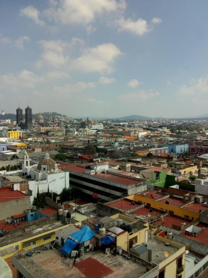 Hostal Azul Puebla Centro Historico Buitenkant foto