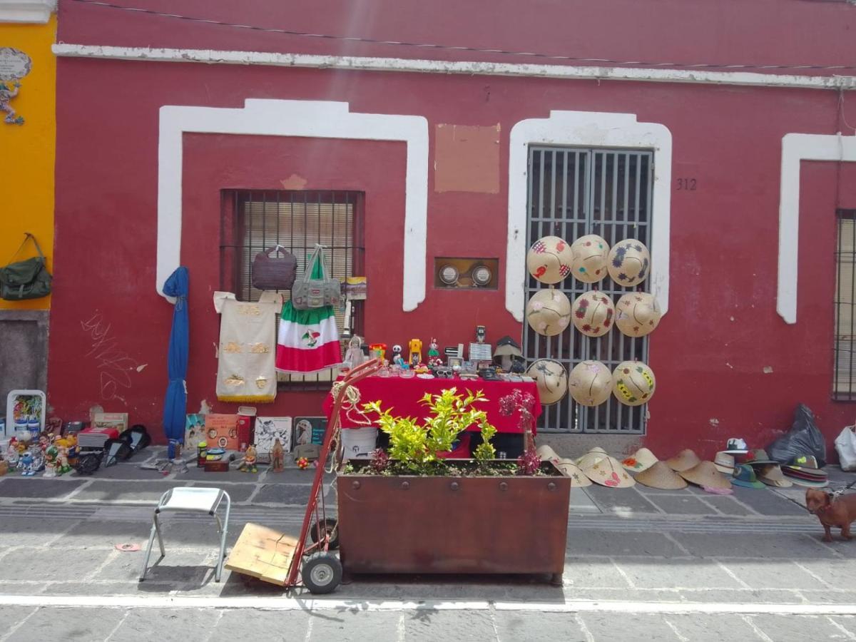 Hostal Azul Puebla Centro Historico Buitenkant foto