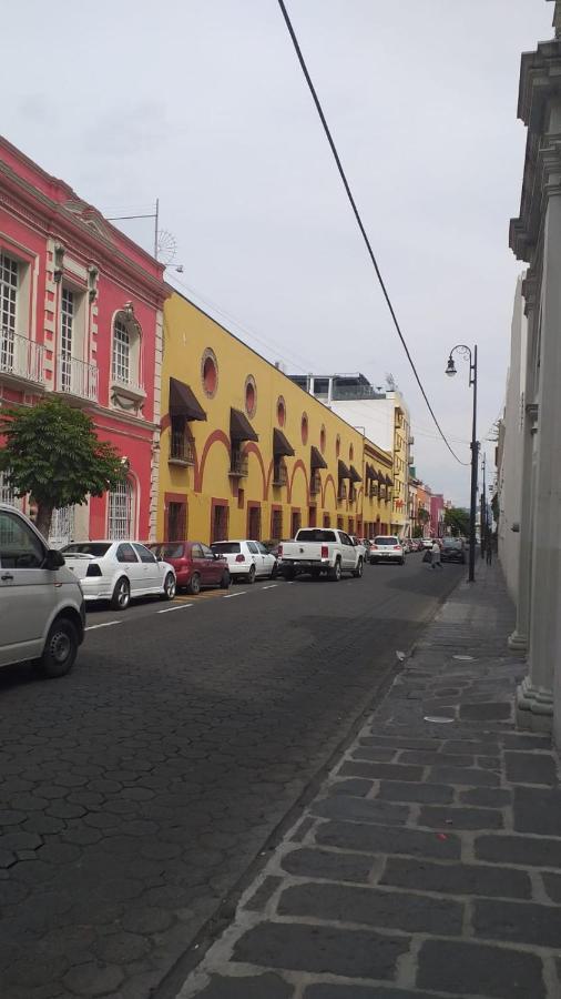 Hostal Azul Puebla Centro Historico Buitenkant foto