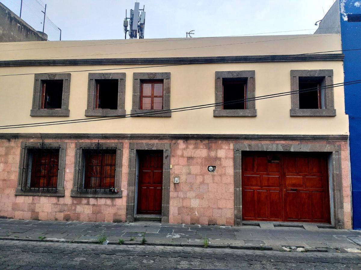Hostal Azul Puebla Centro Historico Buitenkant foto