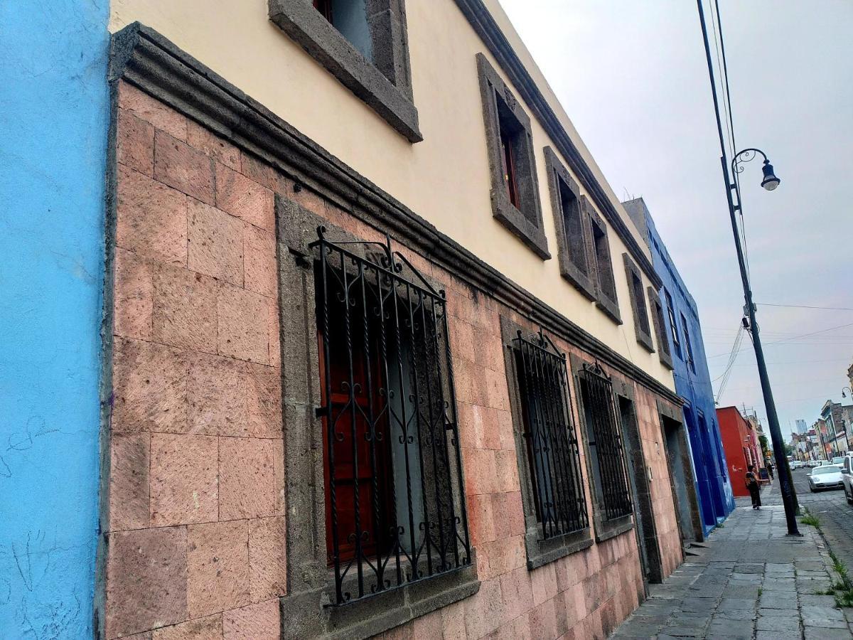 Hostal Azul Puebla Centro Historico Buitenkant foto