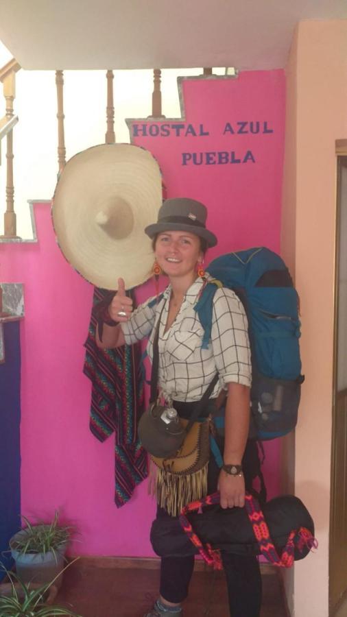Hostal Azul Puebla Centro Historico Buitenkant foto