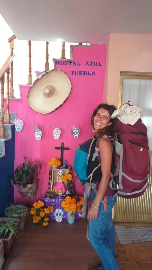 Hostal Azul Puebla Centro Historico Buitenkant foto